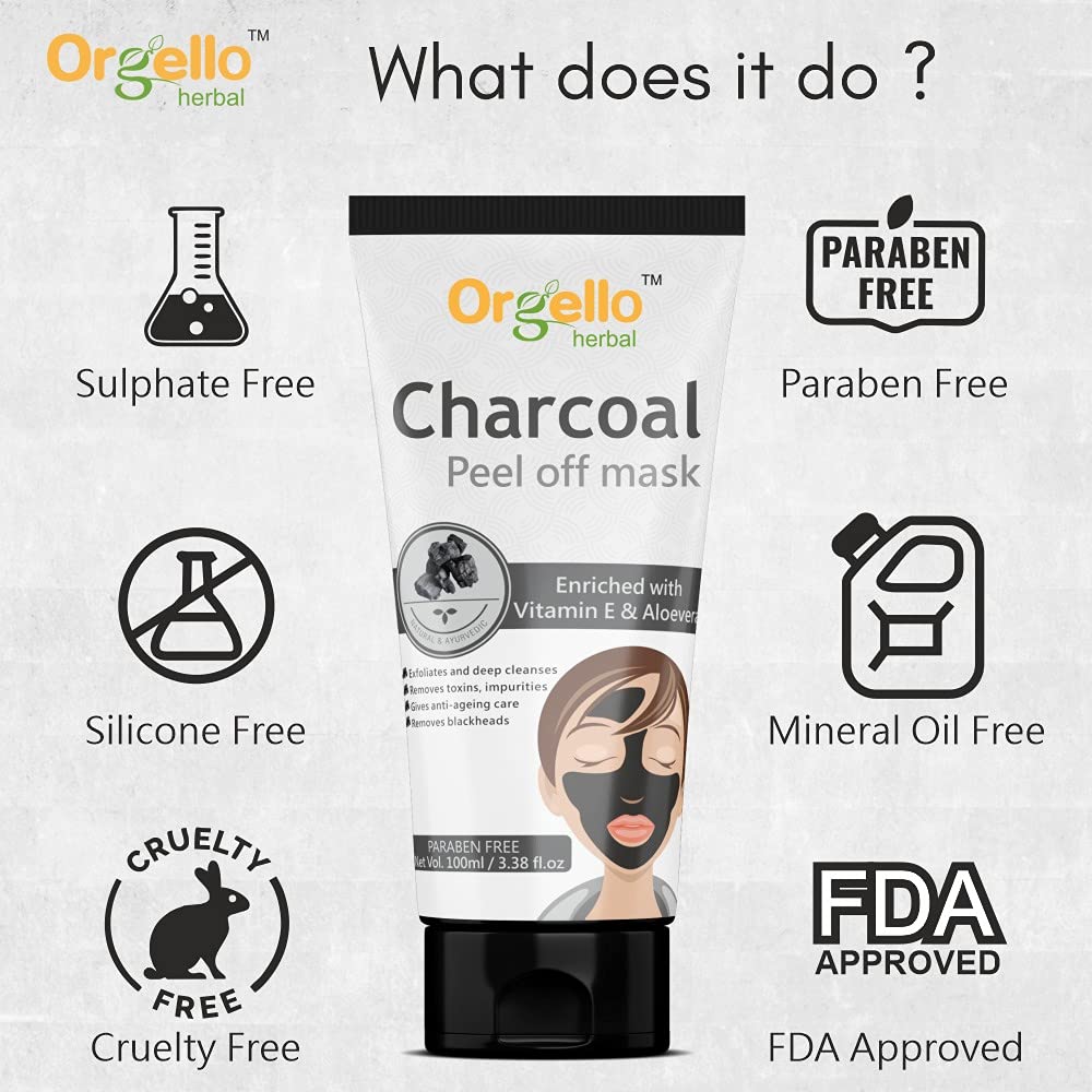 Charcoal Peel off Mask